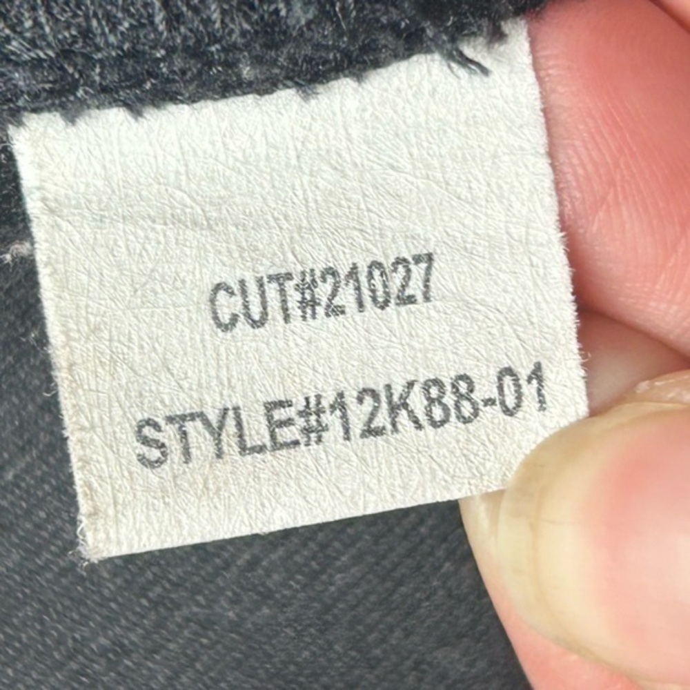 Ralph Lauren 380 black jeans silver plate logo - Picture 7 of 8